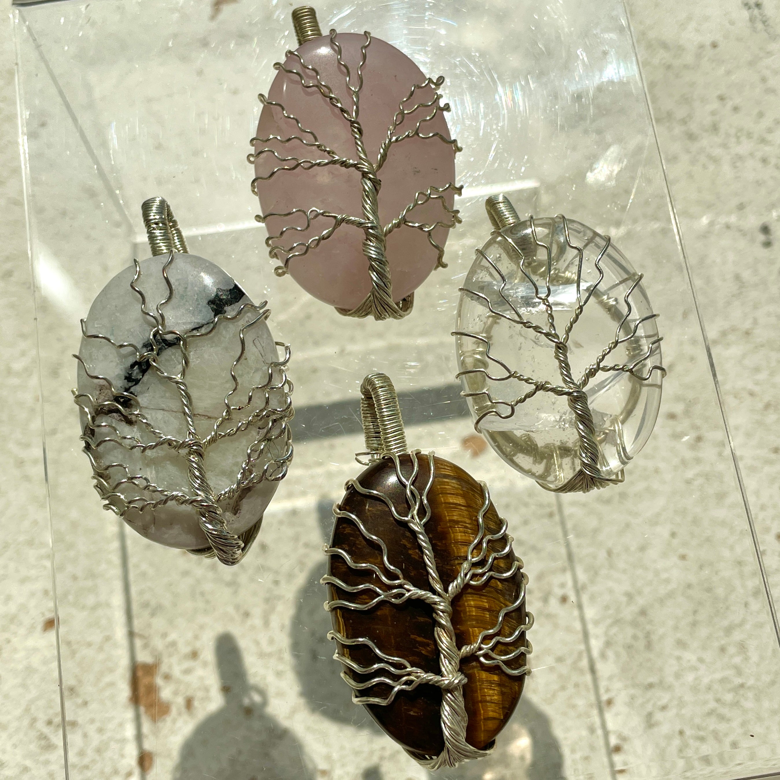 Tree Wire Wrapped Pendant Tree Wire Wrapped Pendant
